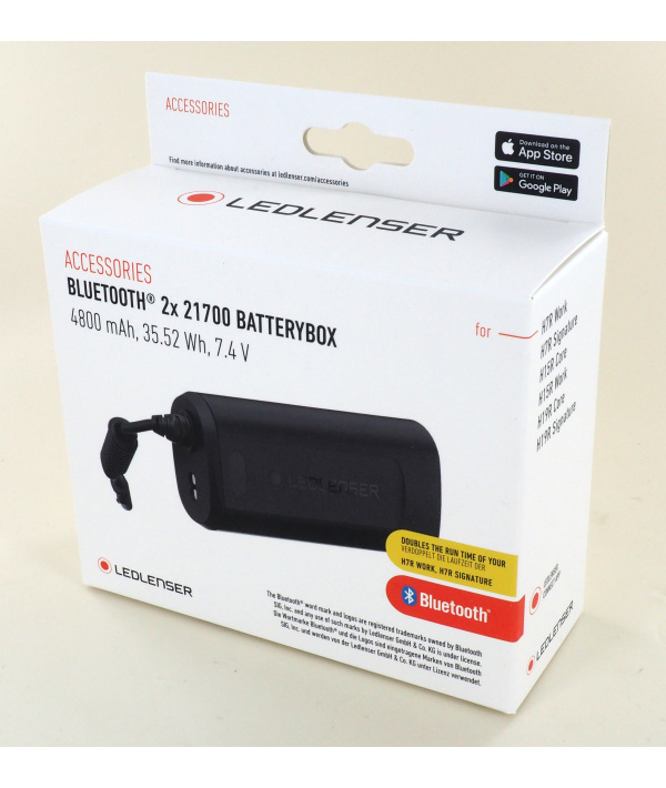 Bluetooth Battery Box | 2 X 21700 Compatibility - Ledlenser Việt Nam | Đèn  Pin Công Nghệ Đức